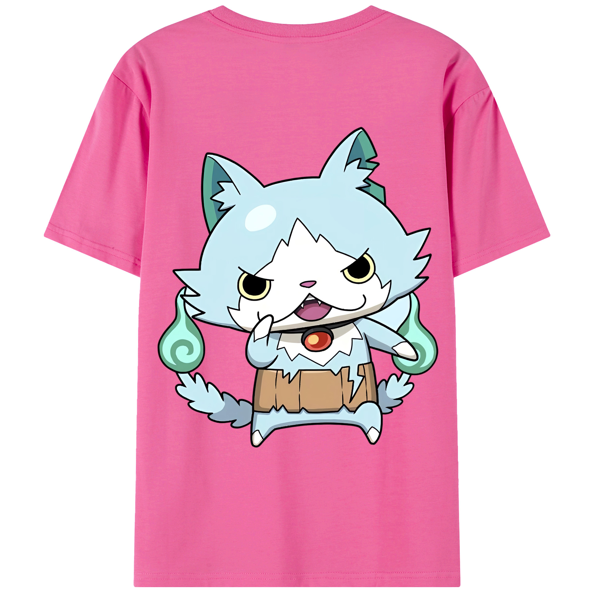 （画像用） 妖怪ウォッチ Yo-kai Watch レディース半袖Tシャツ(バックプリント)